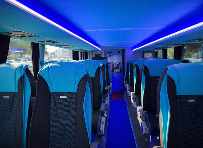 Interior autocar
